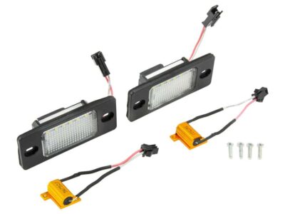 Led Rekisterikilven valaisinpari Bora / Golf IV / Golf V / Passat / Tiguan / Touareg