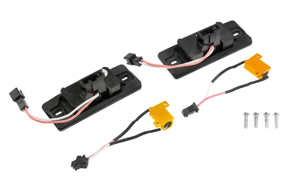 Led Rekisterikilven valaisinpari Bora / Golf IV / Golf V / Passat / Tiguan / Touareg - Image 5