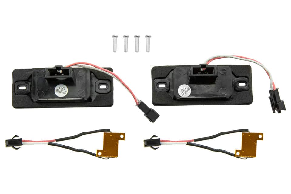 Led Rekisterikilven valaisinpari Bora / Golf IV / Golf V / Passat / Tiguan / Touareg - Image 4