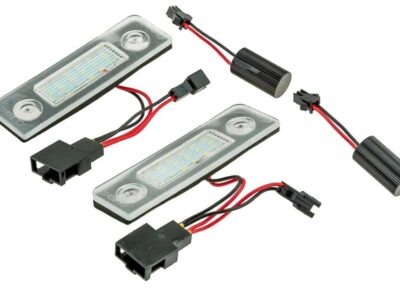 Led rekisterikilven valaisinpari Skoda Octavia II 2008- / Roomster 2006-