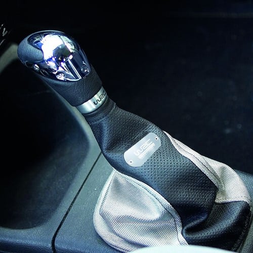 WRC vaihdetangon nuppi Feeling alu/nahka *OUTLET* - Image 2