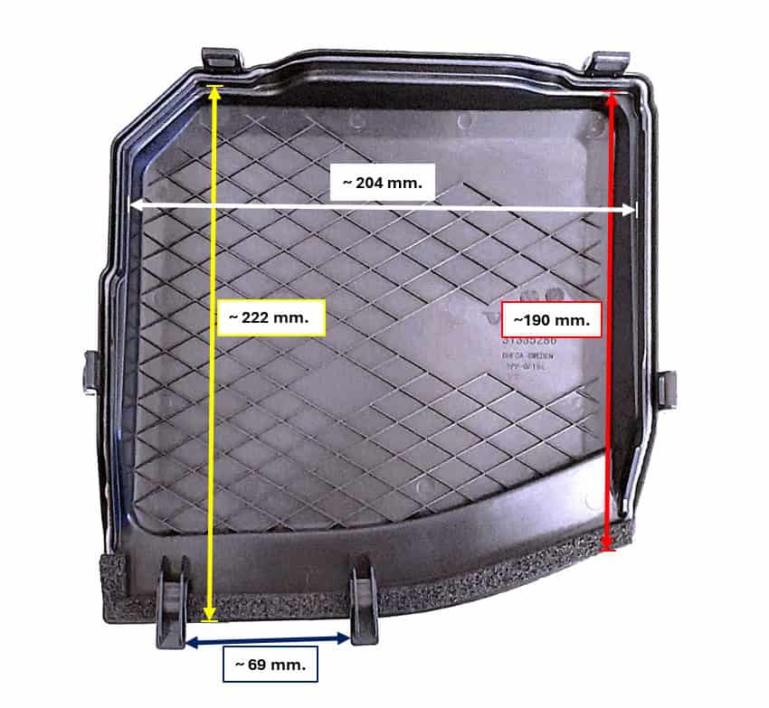 Akun suojakansi (Korkea) Volvo S/V/XC60 OEM - Image 5