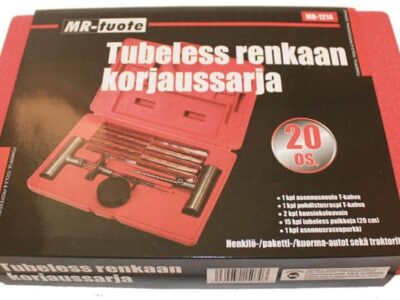 Tubeless Renkaanpaikkaussarja PRO