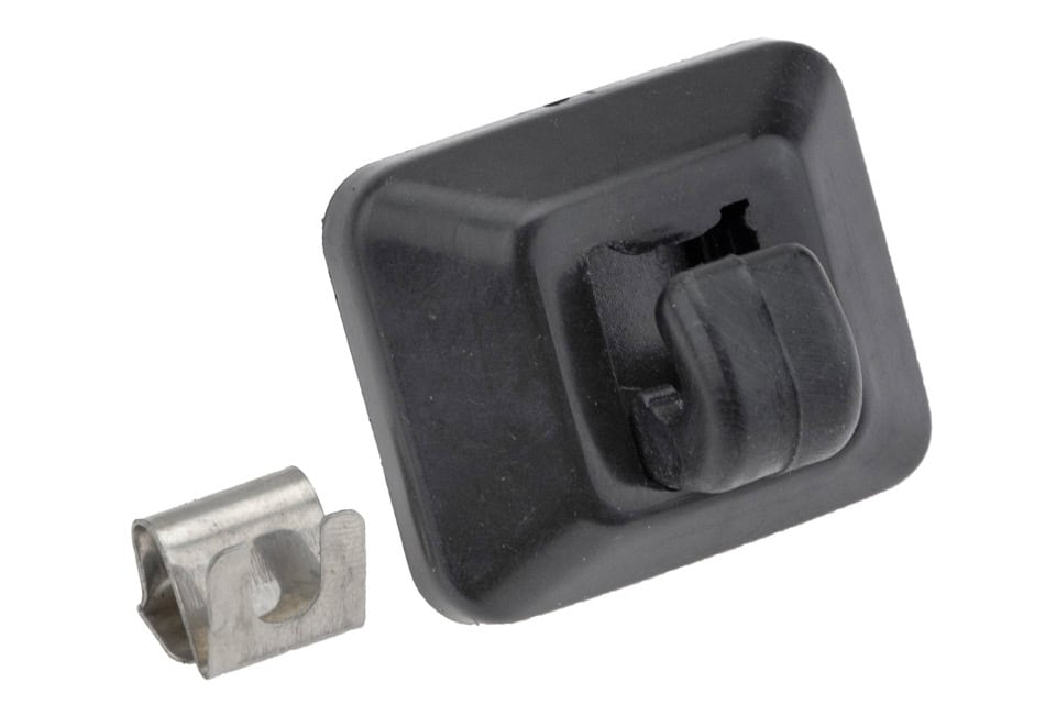 Aurinkolipan kiinnitysklipsi Musta Audi / Seat