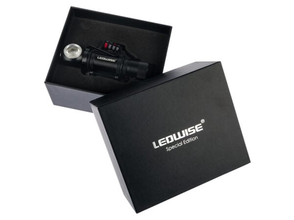 Ledwise Ladattava LED-otsavalaisin 600lm Gift Edition