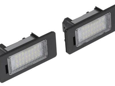 LED rekisterikilven valaisinpari BMW (E81, E87, F20, F21, F12, F13, F06, F39, F98, E98)