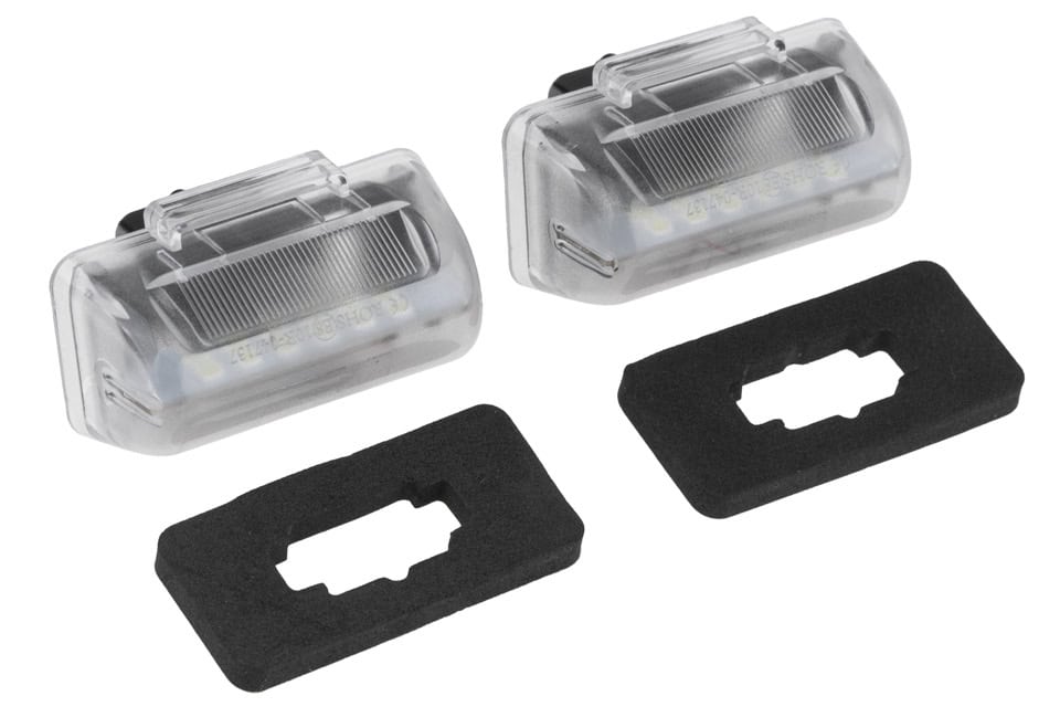 LED rekisterikilven valaisinpari Ford Transit