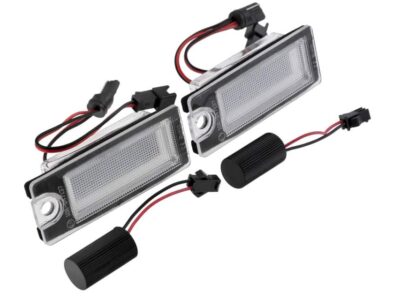 LED rekisterikilven valaisinpari Volvo S60 / S80 1998- / XC70 2001- / XC90 2003-
