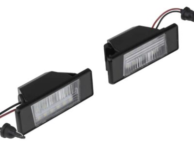 LED rekisterikilven valot Nissan Qashqai