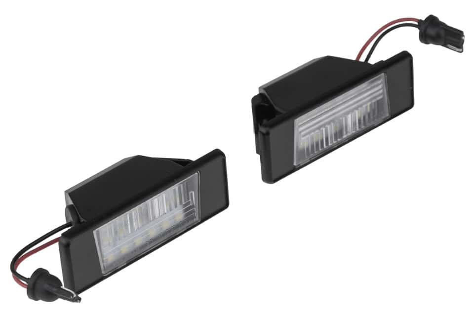 LED rekisterikilven valot Nissan Qashqai