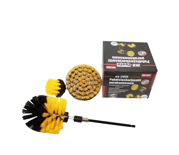 Puhdistusharjasetti porakoneeseen 4-os. - Image 2