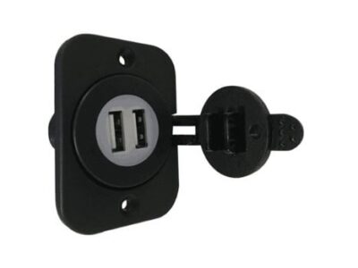 USB-Laturi 3,1A upotettava 2 X USB