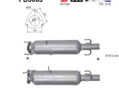 HIUKKASSUODATIN FIAT DUCATO MJTD DPF