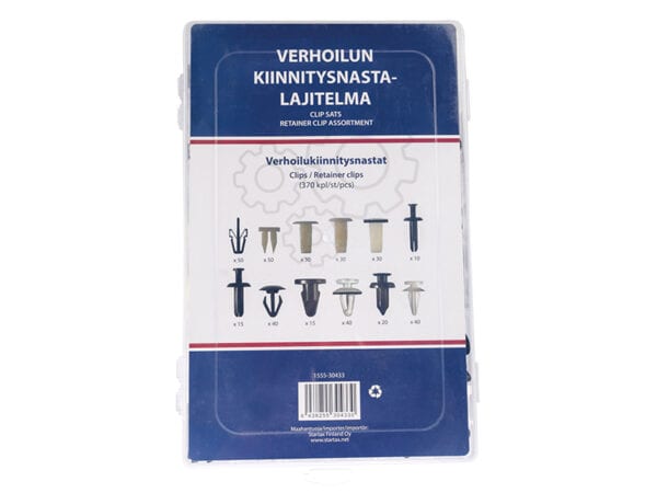 Korikiinnikelajitelma 370 kpl