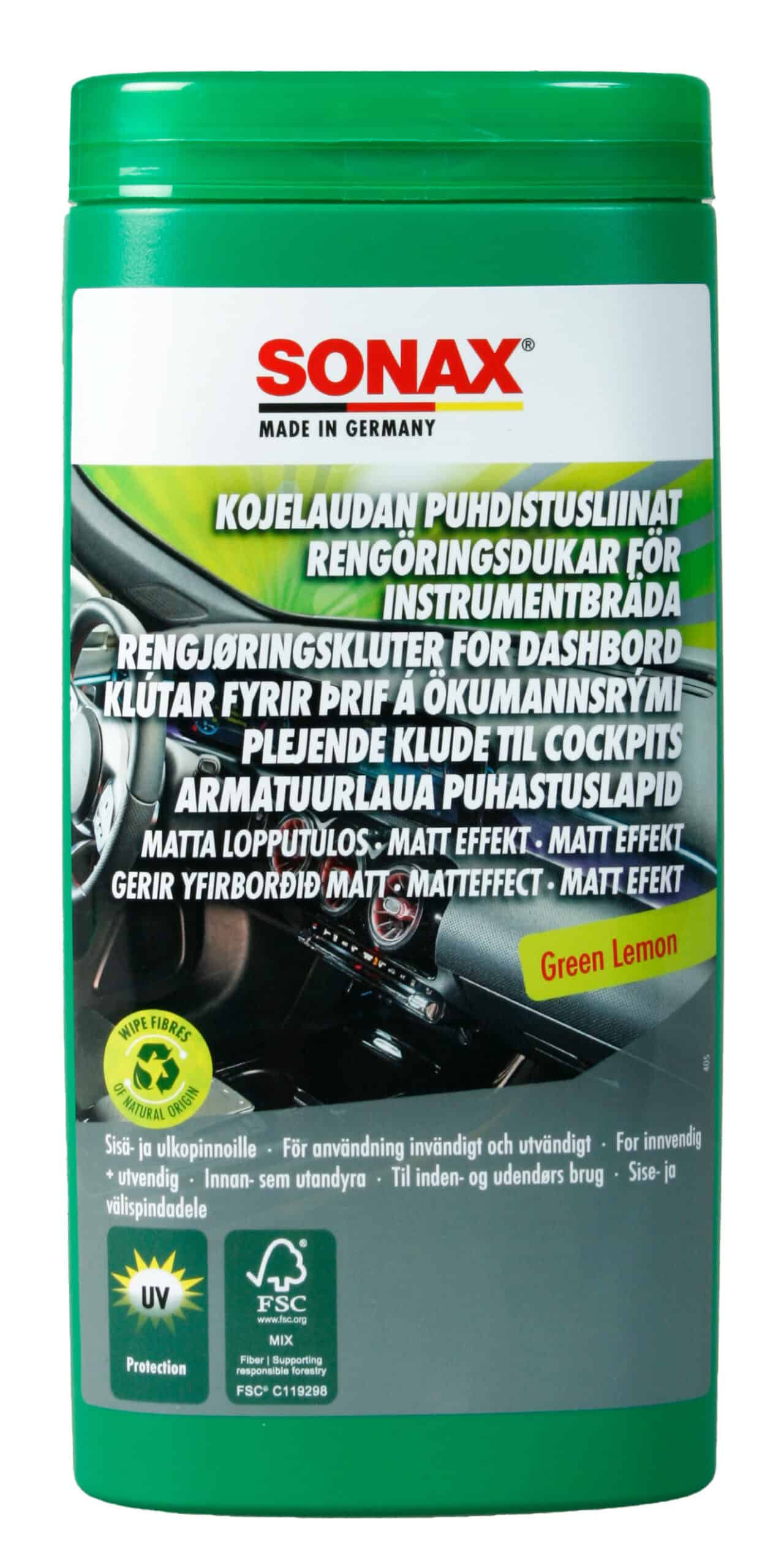 Sonax Puhdistusliina kojelaudalle ja muoviosille - Image 2