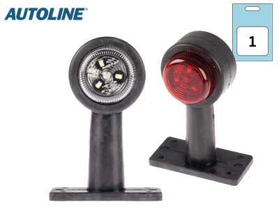 LED-äärivalo, kumivarsi