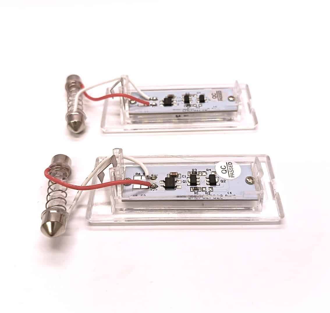 Rekisterikilven valopari LED, BMW X3 / X5 - Image 3