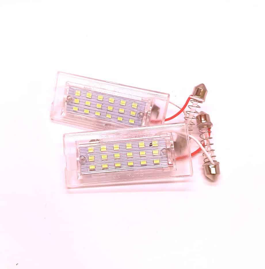 Rekisterikilven valopari LED, BMW X3 / X5