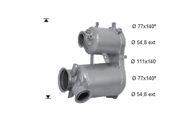 Hiukkassuodatin VAG 2.0 TDI EURO 6