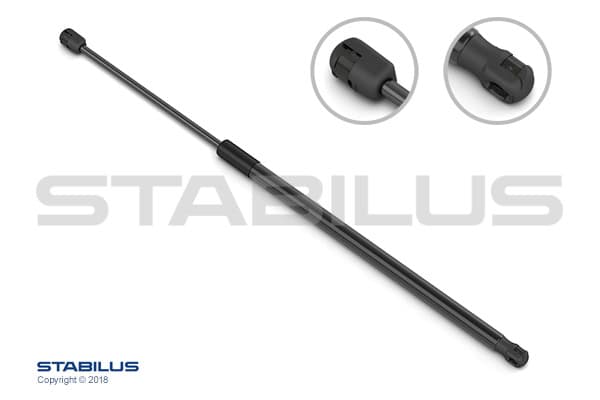 Stabilus Tavaratilan kaasujousi Nissan Micra K12
