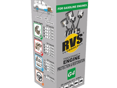RVS G4 suoja- ja käsittelyaine bensiinimoottorille 2-4l